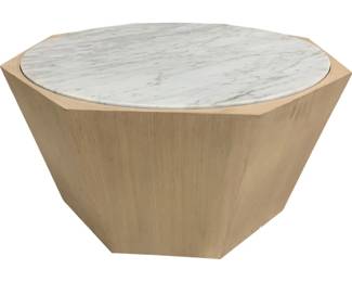 7246 - Wildwood Laurence Coffee Table Inverted 17 x 32 marble top
