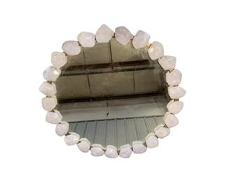 3228 - Chelsea House White Agate 34" Wall Mirror