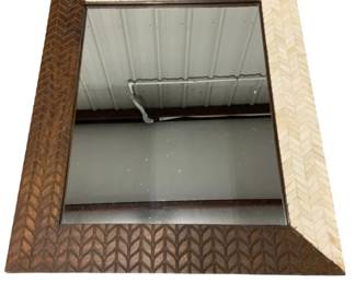 7044 - Wildwood 2 Tone Textured Mirror 31 x 26