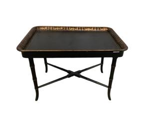 3217 - Chelsea House Bamboo Motif Table 22 x 32 x 23