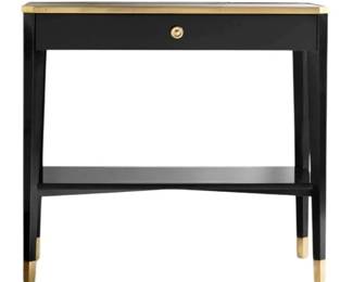 3396 - Modern History Niles Bedside Table Retail $4069 32 x 36 x 18