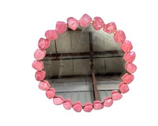 3227 - Chelsea House Rose Agate 34" Wall Mirror