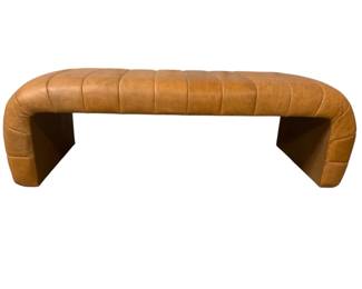 3014 - Wildwood Leather Bench 17 x 55 x 21