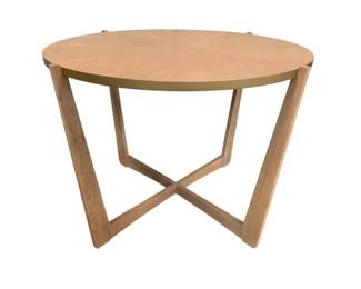 3155 - Chelsea House Jamie Merida Cerused Oak Table 31 x 40