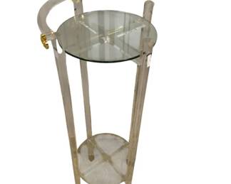 3159 - Chelsea House Milton Pedestal, as is 46 x 16