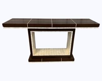 3247 - Wildwood Shelldon Console 32 x 60 x 16 retail $4460