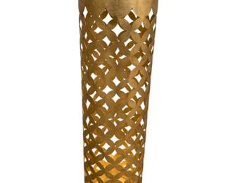 3161 - Chelsea House Harper Pedestal, gold 43 x 12