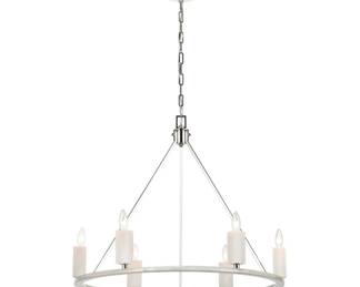 241 - Elk Showroom White Stone Light 23x30x30