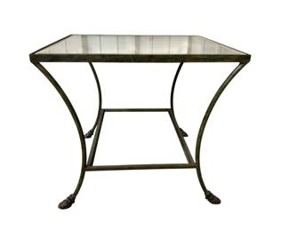 3025 - Chelsea House Kendal End Table mirror top, 24 x 28 x 28