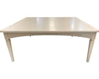 3540 - Alden Home Elliott White Cocktail Table 21 x 51 x 51