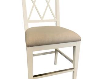 3218 - Chelsea House White Chair 42 x 19 x 18