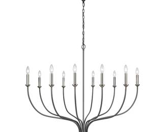 206 - Madeline 10-Light Chandelier 49x45x45
