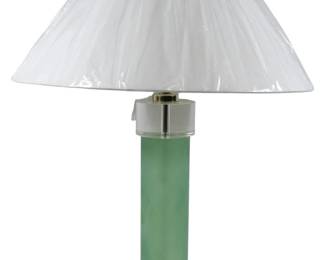 140 - Wildwood Green Column Lamp 32"