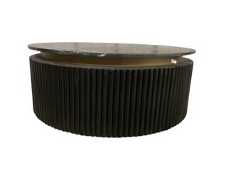 3108 - Dark Marble Top Coffee Table 12 x 32