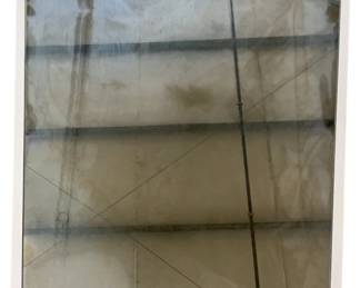 3407 - Wildwood White Wall Mirror 37 x 28