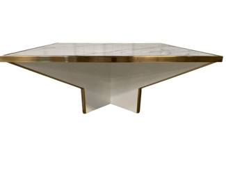 3039 - Wildwood Marble Top Coffee Table 17 x 40 x 40