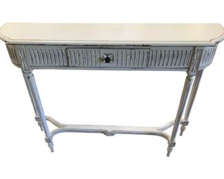 3564 - Alden Home Provencal Console White 35 x 52 x 16