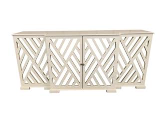 3149 - Chelsea House Tidewater 4 Door Cabinet 36 x 82 x 21