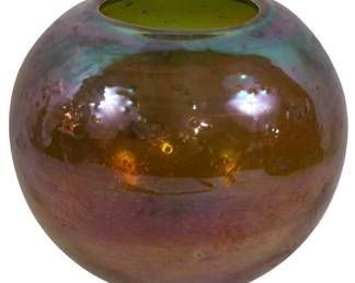 166x - Art Glass Vase 6"