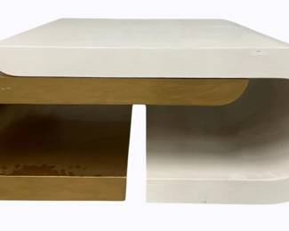 7083 - Wildwood 2-Piece Curved Coffee Table 17 x 36 x 44