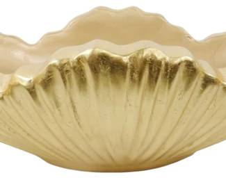 119 - Elk Home Poppy Centerpiece Bowl 11x31x12