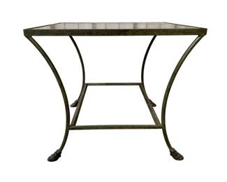 3018 - Chelsea House Kendal End Table mirror top, 24 x 28