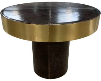 3525 - Chelsea House Penthouse Leather Coffee Table 22 x 28 retail $1286