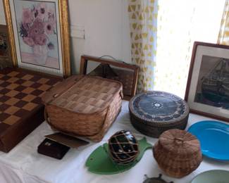 Baskets, Nautical Decor