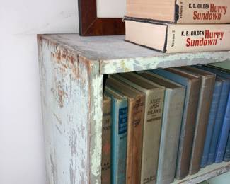 Painted Handmade Bookshelf