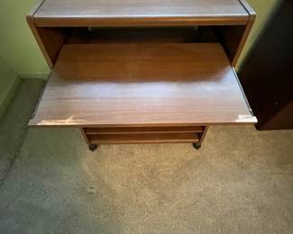 P29 - $10. Rolling Cart. Measures 28" wide x 23" x 29.5" tall.