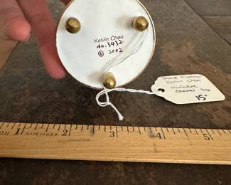 P51 - $15. Stamp Dispenser Kevin Chen Miniature Enamel.