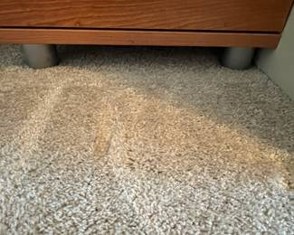 P36 - $40. Palliser Cabinet. Measures 20" wide x 18" deep x 69" tall. Pressed wood in very good condition!