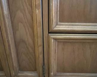 P18 - $85. Vintage Dresser. 9 drawers total - all slide easily.