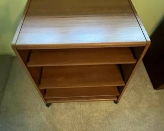 P29 - $10. Rolling Cart. Measures 28" wide x 23" x 29.5" tall.