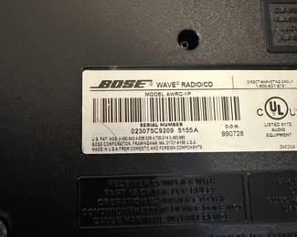 P42 - $100. Bose Wave Radio/CD Model AWRC-1P