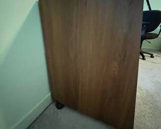 P29 - $10. Rolling Cart. Measures 28" wide x 23" x 29.5" tall.