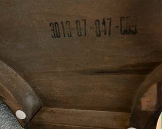 P11 - $100. PAIR of MCM Side Tables. Measures 20.5" both ways on the top x 16" tall. Very good vintage condition!