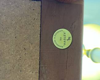 P1 - $550 3 PIECE SET. A/S Haslev Mobelsnedkeri Teak & Slate Furniture. Side Tables measures 24" square x 22" tall. Coffee Table is 39" across x 16" tall. All pieces are very sturdy and in great vintage condition.