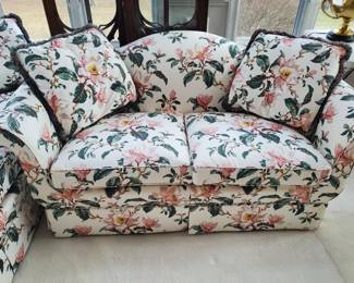 Mint condition loveseat by [Baker Furniture]