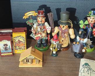 Wooden Incense Smokers And Nutcracker