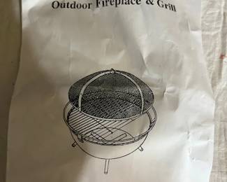 Outdoor Fireplace Grill