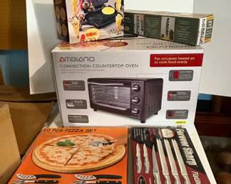 Convection Oven Knives Pizzelle Maker