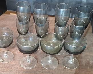 Smokey Crystal Glasses