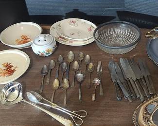 Silver Plate And Vintage Ceramic Homewares