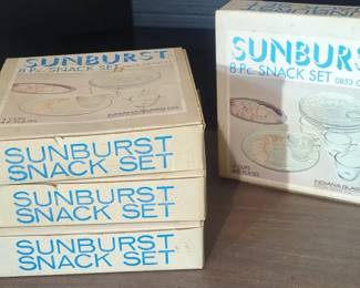 Sunburst Snack Sets