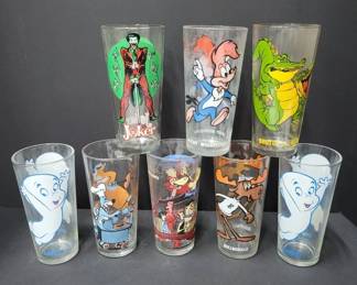 Character-Themed Pepsi Collector Glasses