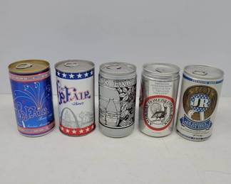 	Collectible Beer Cans Assorted Designs