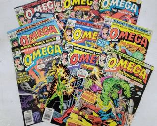 	Marvel Omega the Unknown Comic Books