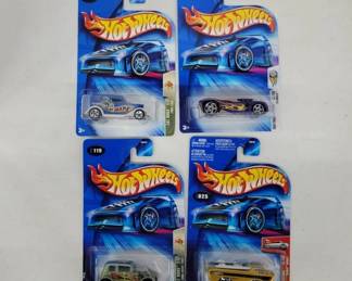 	Hot Wheels Die-Cast Cars in Packaging