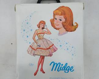 	Midge Doll Carrying Case by Mattel